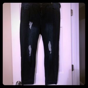 Plus size jeans
